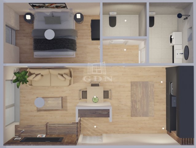 Eladó téglalakás, Várpalotán 51.75 M Ft, 2 szobás