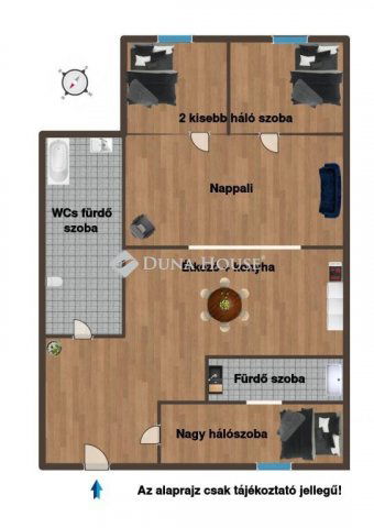 Eladó téglalakás, Budapesten, VI. kerületben, Király utcában