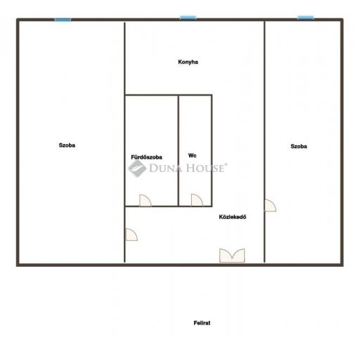 Eladó panellakás, Cegléden 42 M Ft, 2 szobás