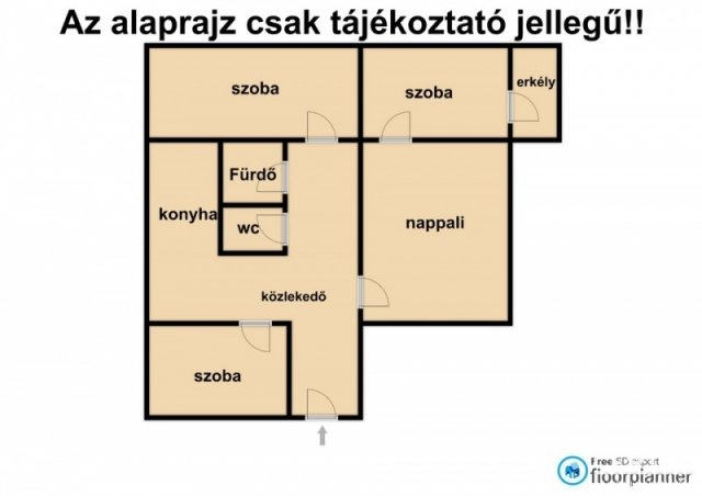 Eladó téglalakás, Hódmezővásárhelyen 65 M Ft, 4 szobás