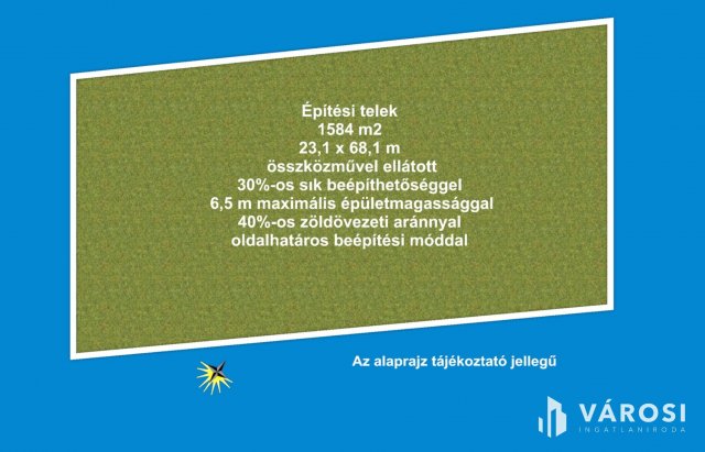 Eladó telek, Deszken 36.9 M Ft / költözzbe.hu
