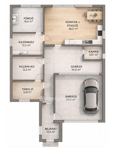 Eladó családi ház, Tardoson 29 M Ft, 3 szobás