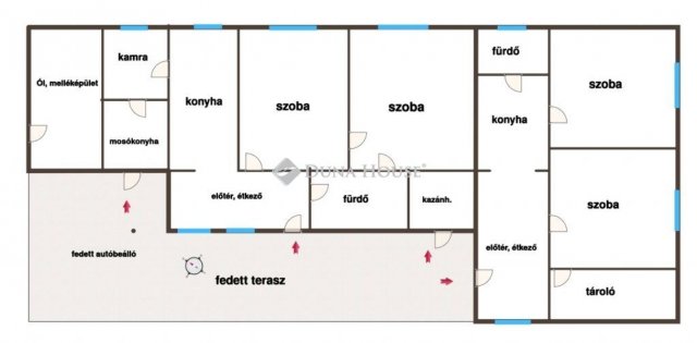 Eladó családi ház, Kecskeméten 69.99 M Ft, 4 szobás