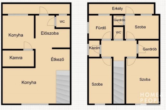 Eladó családi ház, Makón 40 M Ft, 4 szobás