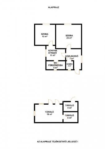 Eladó családi ház, Berettyóújfaluban 19.9 M Ft, 2 szobás