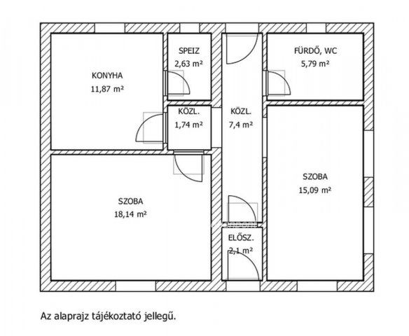 Eladó családi ház, Szentesen 24 M Ft, 2 szobás