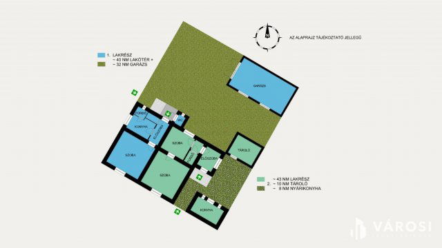 Eladó családi ház, Szegeden 65 M Ft, 3 szobás