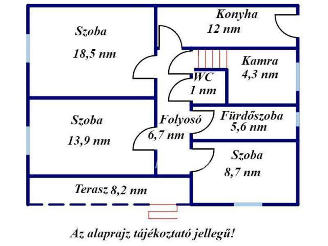 Eladó családi ház, Szeghalmon 13.5 M Ft, 2+1 szobás