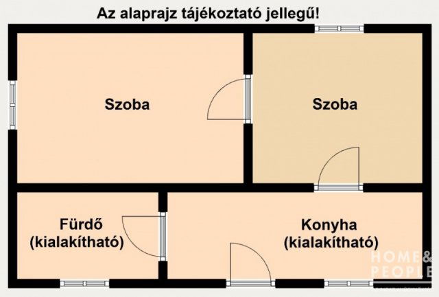 Eladó családi ház, Óföldeákon 4.99 M Ft, 2 szobás