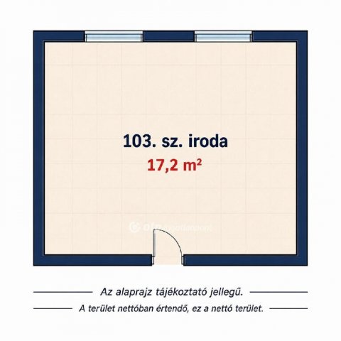 Kiadó iroda, Debrecenben 62 E Ft / hó, 1 szobás
