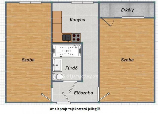 Eladó panellakás, Nyíregyházán 37.8 M Ft, 2 szobás