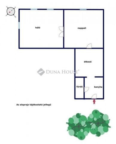 Eladó téglalakás, Szegeden 57.9 M Ft, 2 szobás