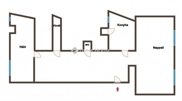 Eladó téglalakás, Budapesten, X. kerületben 58.5 M Ft, 2 szobás
