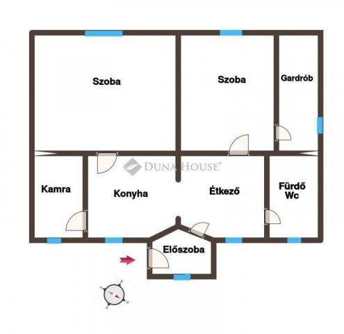 Eladó családi ház, Vasasszonyfán 23.9 M Ft, 2 szobás