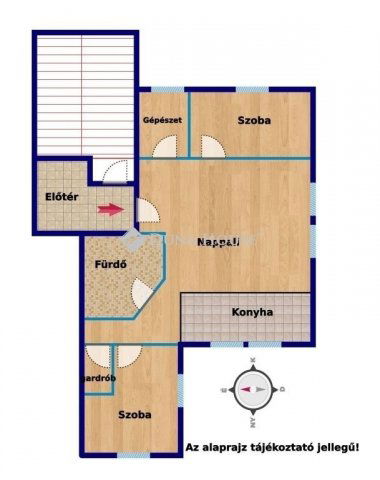 Eladó téglalakás, Szadán 64 M Ft, 3 szobás