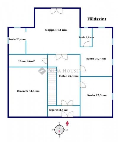 Eladó családi ház, Nagykanizsán 105 M Ft, 11 szobás