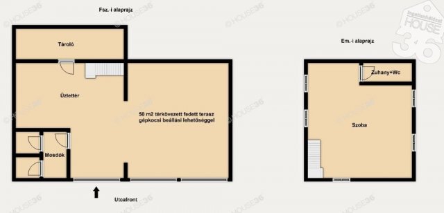 Eladó üzlethelyiség, Siófokon 32.9 M Ft, 2 szobás
