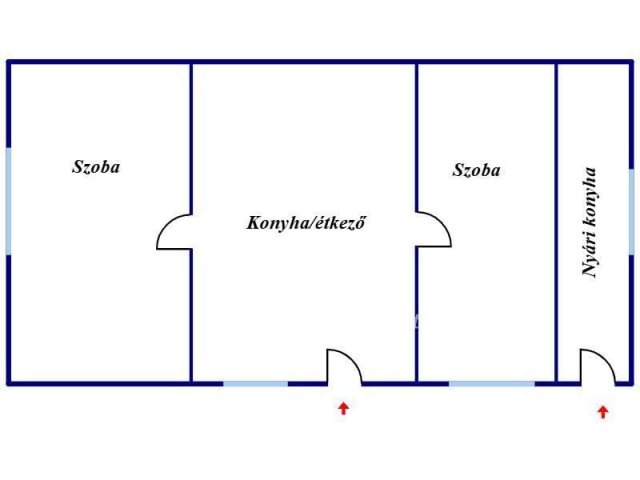 Eladó családi ház, Göncön 5 M Ft, 2 szobás