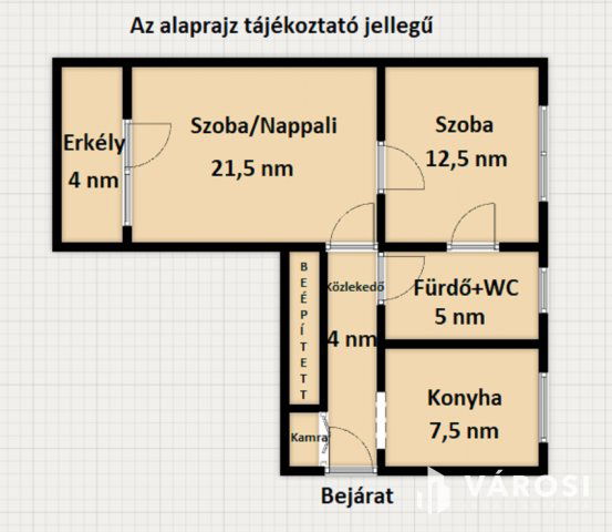 Eladó téglalakás, Lentiben 19 M Ft, 2 szobás