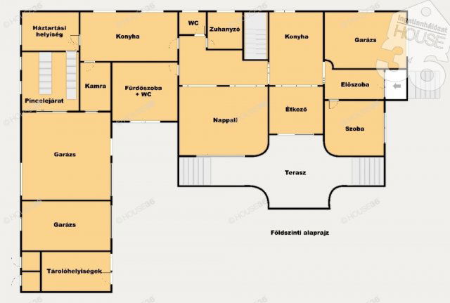 Eladó családi ház, Akasztón 74.9 M Ft, 6 szobás