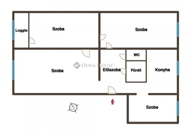 Eladó panellakás, Budapesten, XV. kerületben 82 M Ft, 3+1 szobás