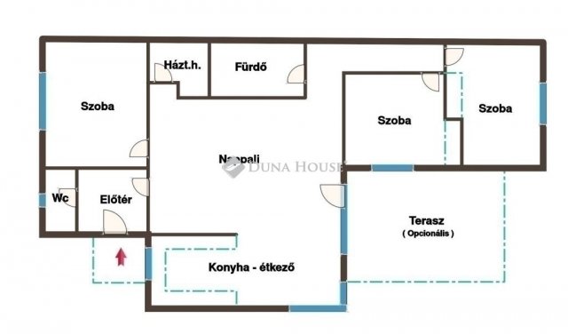 Eladó családi ház, Kecskeméten 81.6 M Ft, 4 szobás