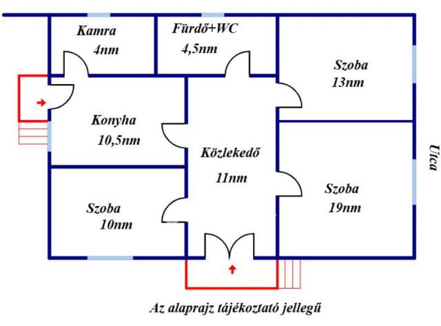 Eladó családi ház, Nagyivánon 13.5 M Ft, 3 szobás