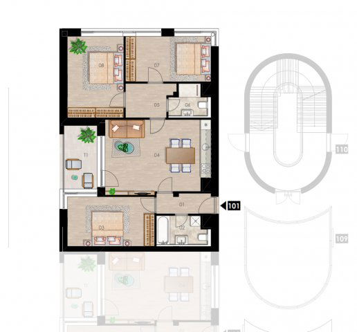 Eladó téglalakás, Budapesten, XVIII. kerületben, Üllői úton