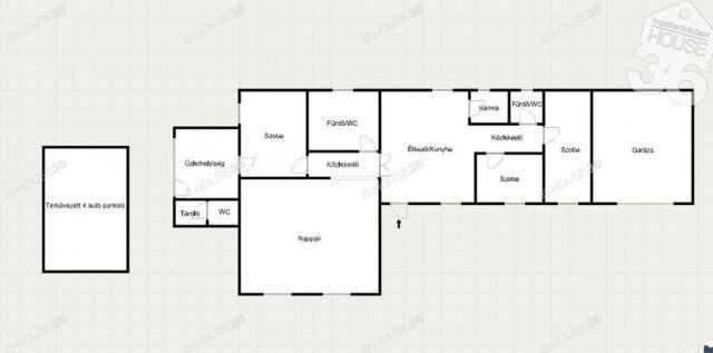 Eladó családi ház, Városföldön 79.5 M Ft, 4 szobás