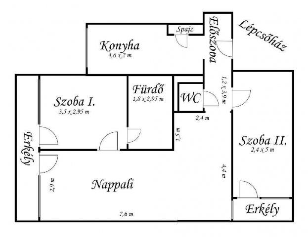 Eladó panellakás, Salgótarjánban 38.9 M Ft, 1+2 szobás