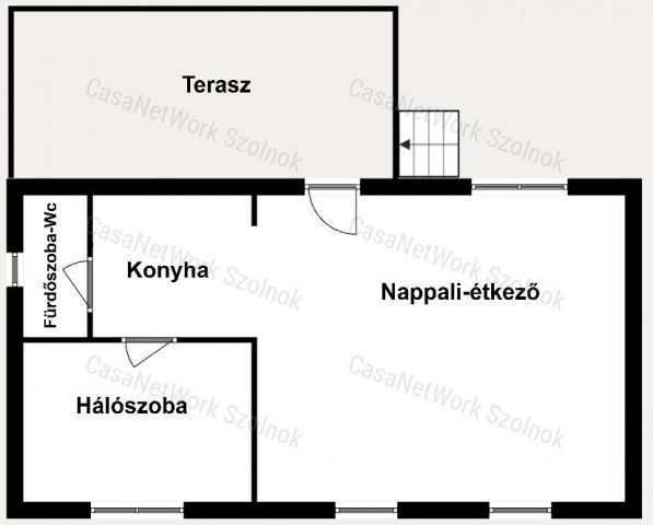 Eladó nyaraló, Tószegen 14.99 M Ft, 2 szobás