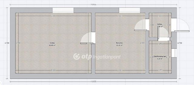 Eladó családi ház, Egercsehiben 7 M Ft, 1 szobás