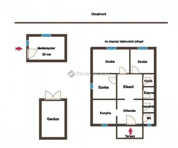 Eladó ikerház, Budapesten, XVIII. kerületben 115 M Ft, 2+1 szobás