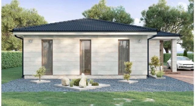 Eladó családi ház, Bakson 95 M Ft, 4 szobás