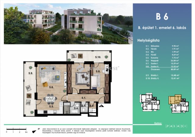 Eladó téglalakás, Budapesten, XI. kerületben 178.6 M Ft