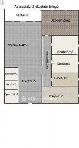 Eladó téglalakás, Szigetszentmiklóson 79.9 M Ft, 2+2 szobás