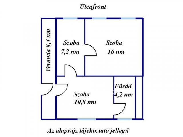 Eladó családi ház, Jászfényszarun 15.9 M Ft, 1+1 szobás