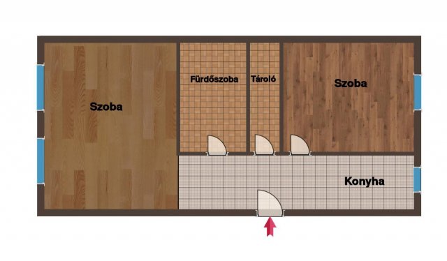 Kiadó téglalakás, albérlet, Budapesten, XIII. kerületben