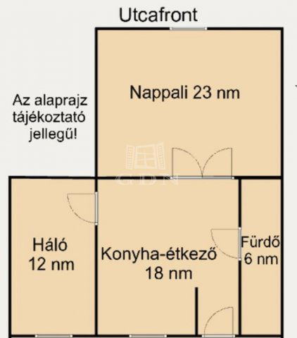 Eladó téglalakás, Szegeden 64.9 M Ft, 2 szobás