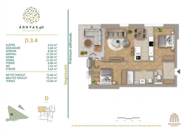 Eladó téglalakás, Budapesten, XII. kerületben, Árnyas úton