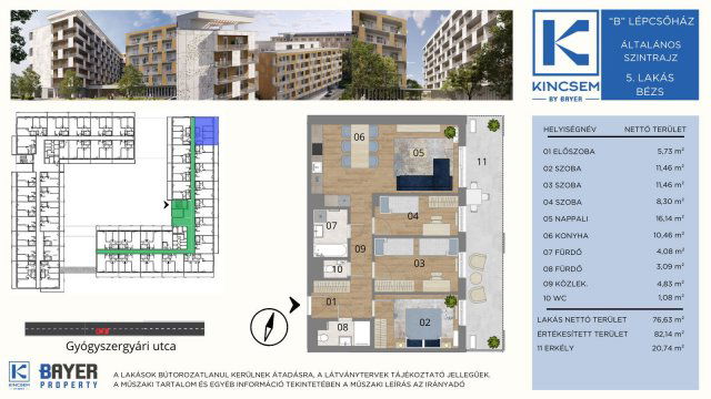 Eladó téglalakás, Budapesten, X. kerületben 97.078 M Ft