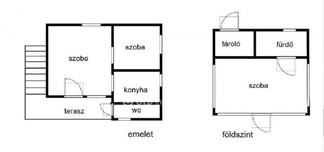 Eladó nyaraló, Csongrádon 23 M Ft, 1+2 szobás