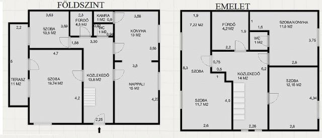 Eladó családi ház, Budapesten, XV. kerületben 135.9 M Ft