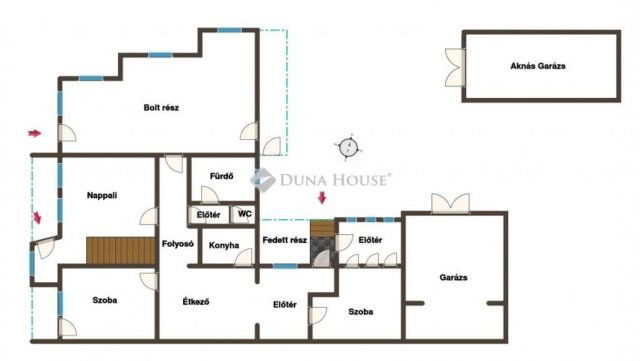 Eladó ikerház, Előszálláson 36 M Ft, 6 szobás