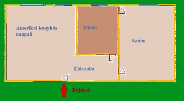 Kiadó téglalakás, albérlet, IX. kerületben, Dési Huber utcában
