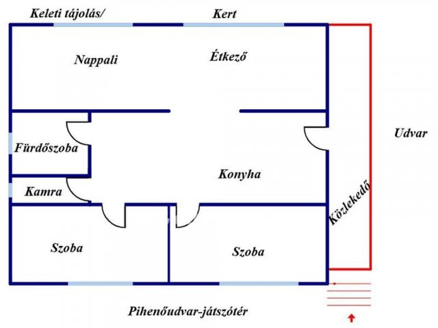 Eladó családi ház, Nyíregyházán 63 M Ft, 3 szobás