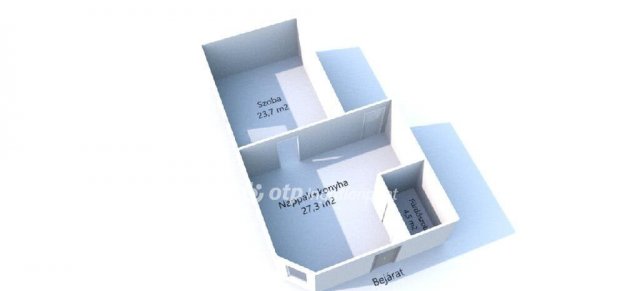 Eladó ikerház, Hevesen 12 M Ft, 1 szobás / költözzbe.hu