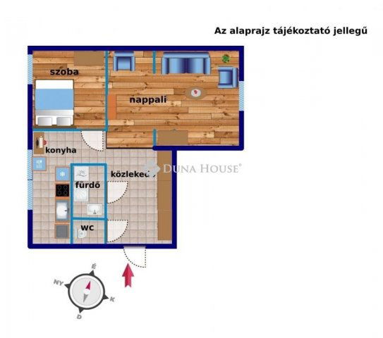 Eladó panellakás, Pétfürdőn 34.9 M Ft, 2 szobás