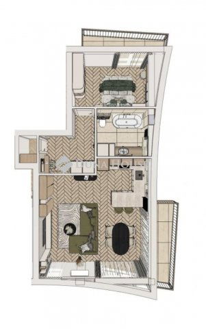Eladó téglalakás, Budapesten, III. kerületben 142.9 M Ft