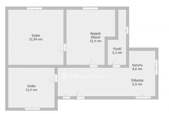 Eladó családi ház, Tolnán 36.9 M Ft, 2 szobás